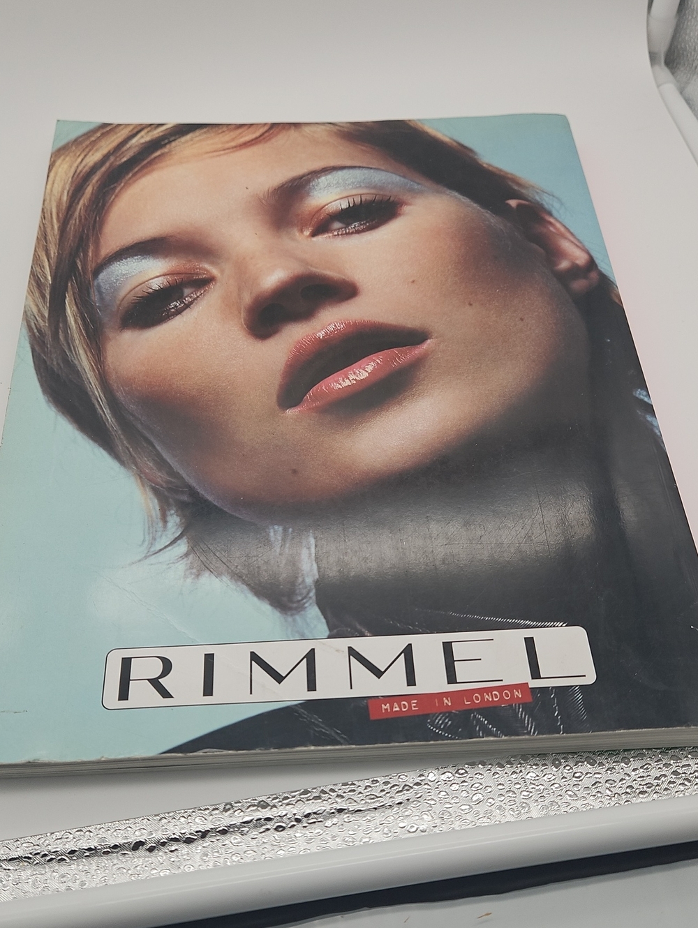 Rimmel London Blue and Black Fashion Portrait Coffee Table Book